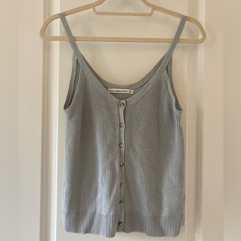 Abercrombie light blue tank top